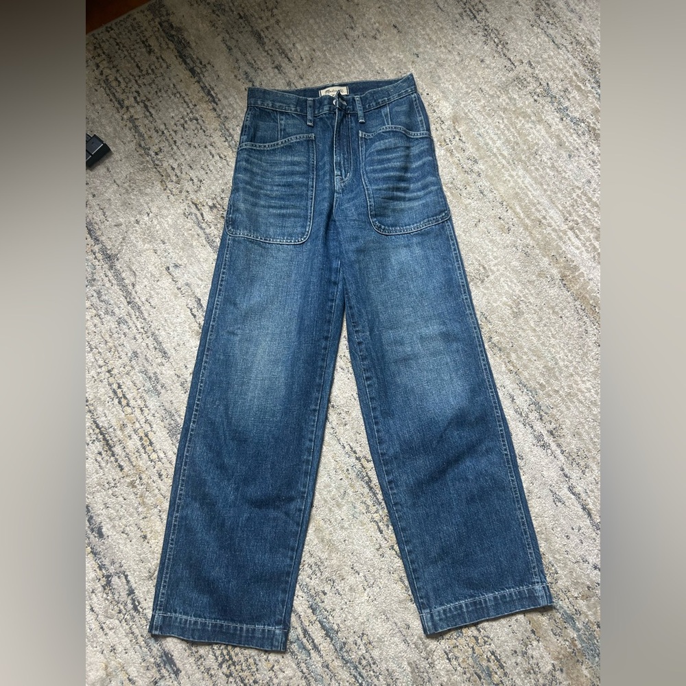 BRAND NEW MADEWELL THE PERFECT VINTAGE WIDE LEG JEAN